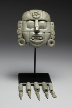 Mask with Pendant Beads