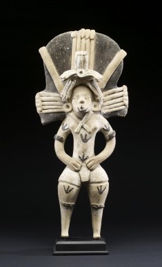 Female Ballplayer Figurine