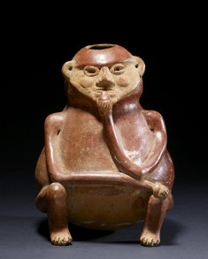 Seated Portly Figure