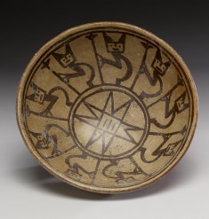 Footed Dish with Animal Motifs