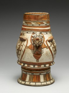Raptorial Bird Effigy Vessel, Possibly a Falcon