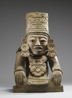 Figural Urn