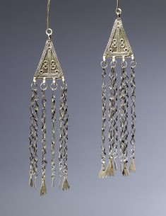 Pair of Pendants from a Woman's Headpiece