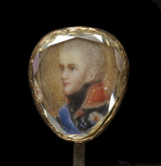 Stickpin with a Portrait Diamond of Emperor Alexander I