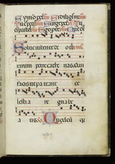 Leaf from Antiphonary
