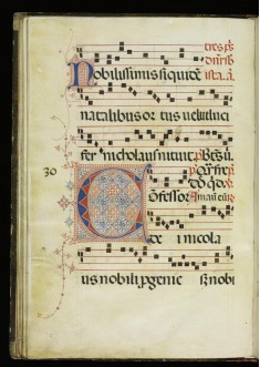 Leaf from Antiphonary