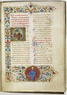 Leaf from Conjuratio malignorum spirituum in corporibus hominum existium
