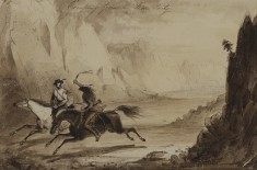 Escaping from a War Party