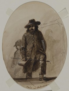 Paris, Bohemian, Embryo Scheffer or Delacroix