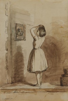 Carrie. Toilet- at the Broken Mirror