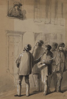 Serenaders Under the Wrong Window