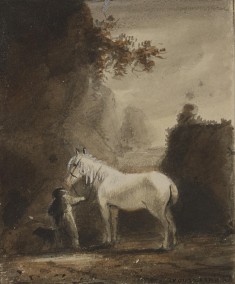 Figure and a Horse