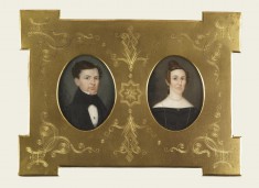 Portraits of a Gentleman and a Lady