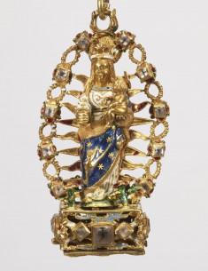 Reliquary Pendant with the Virgin and Child in Glory