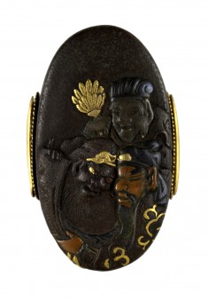 Kashira with the Chinese Generals Kanyu, Gentoku and Chohi