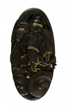 Kashira with Shoki the Demon Queller