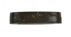 Fuchi with Plum Branch