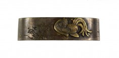 Fuchi with Rooster and Chick