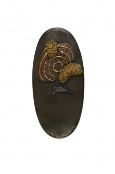 Kashira with Millet and a Straw Hat