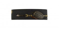Fuchi with Halberd and War Fan