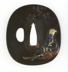 Tsuba with Jurôjin