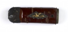 Tsuka with Plum Blossoms and Phoenixes