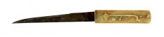 Kozuka with Buddhist Implements