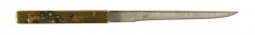 Kozuka with Flowers and Butterfly