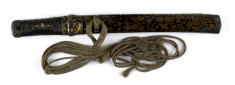 Dagger (aikuchi) with cherry blossoms (includes 51.1198.1-51.1198.2)