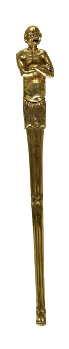 Kogai with Long-legged Creature ("Ashinaga")