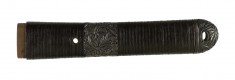 Tsuka with Chrysanthemum Motifs