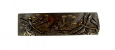Fuchi with Dragonflies and Maiden Flowers
