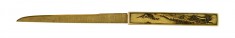 Kozuka with a Chinese-style Landscape