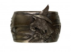 Fuchi with Hunting Hawk