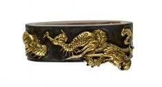 Fuchi with Dragon in Clouds
