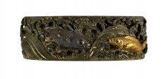 Fuchi with Fish and Waves