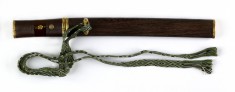Dagger with Pine, Plum, and Bamboo on the Fittings