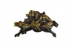 Menuki with Horse and Rider