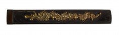 Kozuka with a Dragon Coiled around a Sword
