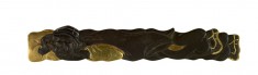 Kozuka with a Man Smoking a Pipe