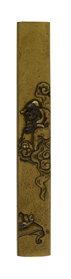 Kozuka with Chinese Immortal with Peaches