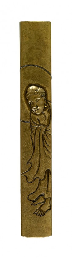 Kozuka with the Buddha