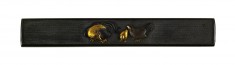 Kozuka with a Rooster, Chick and Hen