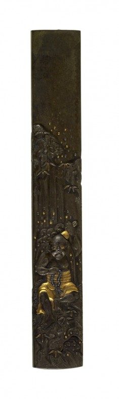 Kozuka with the Monk Mongaku