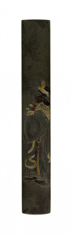 Kozuka with the Queen Mother of the West Carrying Peaches