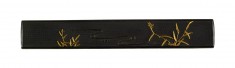 Kozuka with Reeds by a Stream and Geese