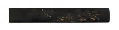 Kozuka with Hut and Boats in a Landscape