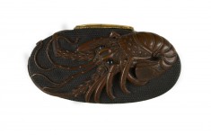 Kashira with Spiny Lobster