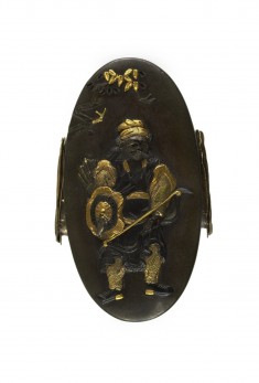 Kashira with a Chinese Archer