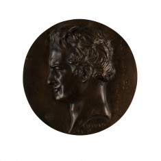 Portrait Medallion of Friedrich Wilhelm Heinrich Alexander von Humboldt (1769-1859)